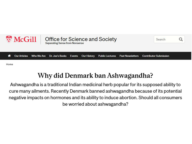 Ashwagandha Regulatory Outlook: Denmark's Ban vs. US Freedom — Navigating the Global Compliance Maze for Brands