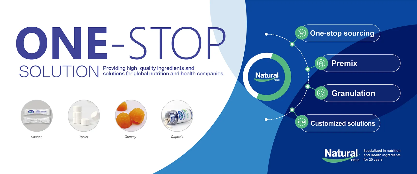 Professional Nutraceutical Ingredients Manufacturer