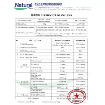 Liposomal Vitamin K2