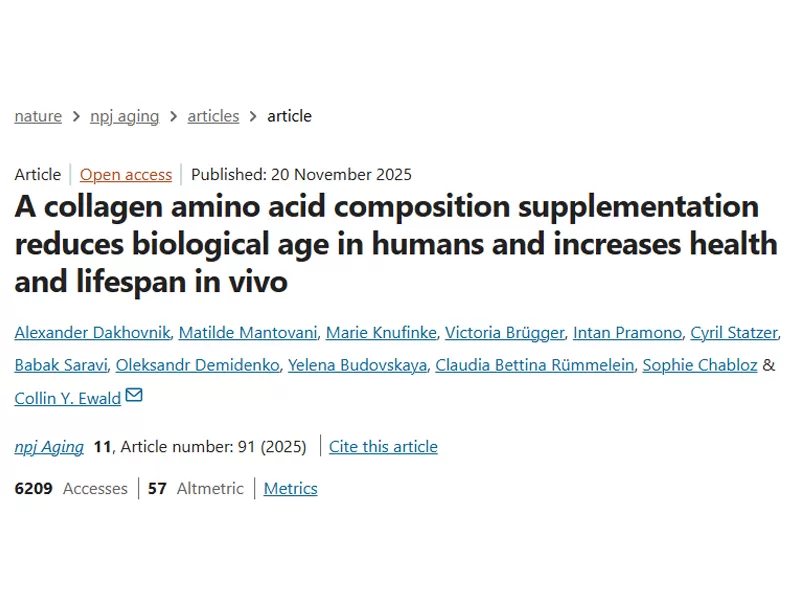 Beyond Ordinary Supplements: How Collagen Peptides with the Golden Ratio of Amino Acids Target Anti-Aging