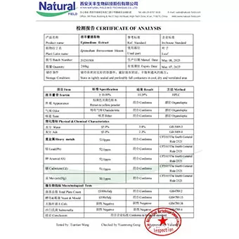 NF-COA Epimedium Extract 10%
