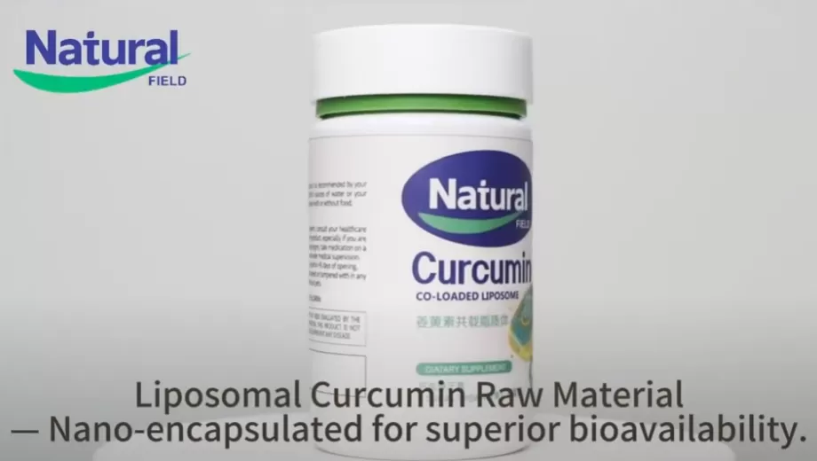 Liposomal Curcumin Raw Material | Co-Loaded Curcumin + Ginsenoside